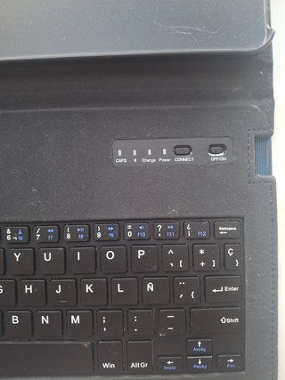 Funda Teclado Bluetooth Samsung Galaxy Tab A 9-10