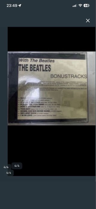 CD The Beatles - With The Beatles Stereo