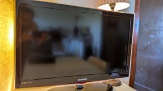 Televisión Samsung Negra