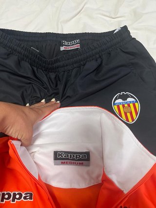 Chándal Kappa Valencia CF 2010 Naranja/Negro