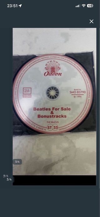 CD The Beatles For Sale Stereo
