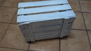 Caja de madera decorativa
