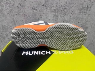 Zapatilla Padel Munich Clay White / Orange