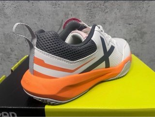 Zapatilla Padel Munich Clay White / Orange