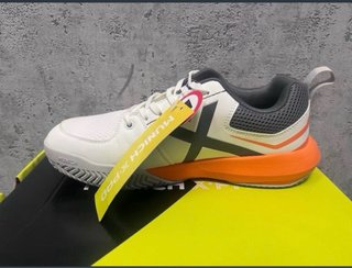 Zapatilla Padel Munich Clay White / Orange