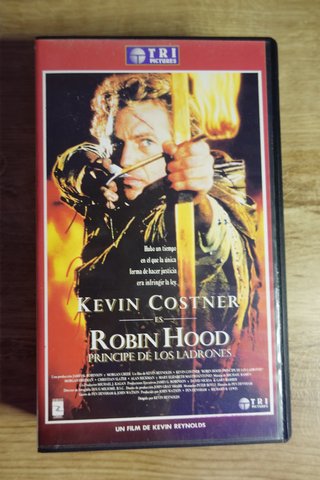 Robin Hood Príncipe de los Ladrones VHS