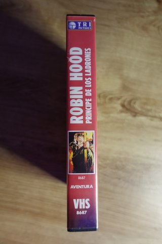Robin Hood Príncipe de los Ladrones VHS