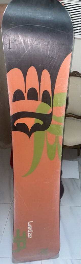 Tabla Snow Burton con fijaciones