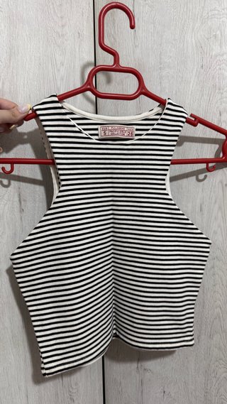 Top rayas Talla S