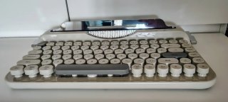 Tastiera Wireless Bluetooth Vintage Beige