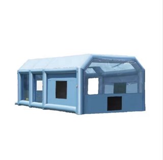 Cabina de pintura inflable para coches
