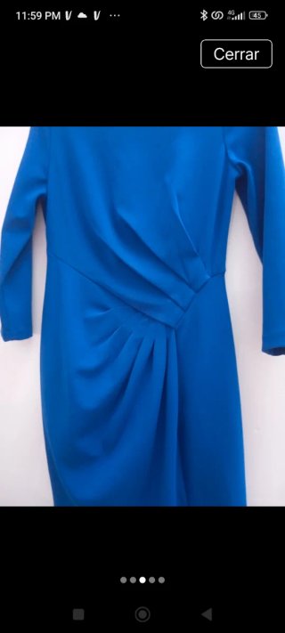 Vestido azul Calvin Klein