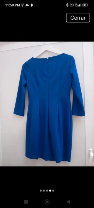 Vestido azul Calvin Klein