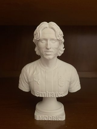 Luka Modric - 3D Figure - Art - football edition