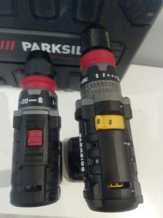 2 x Taladro Atornillador Parkside 12V