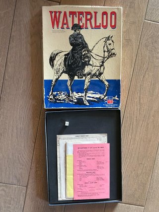 Avalon Hill Waterloo 1962 Juego de Guerra Napoleón
