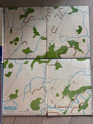 Avalon Hill Waterloo 1962 Juego de Guerra Napoleón