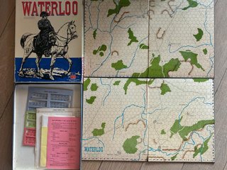 Avalon Hill Waterloo 1962 Juego de Guerra Napoleón