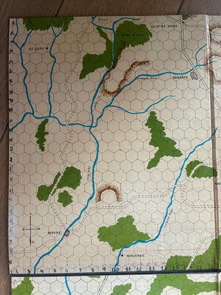 Avalon Hill Waterloo 1962 Juego de Guerra Napoleón