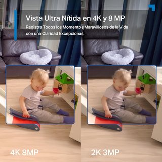 TAPO C260 4K 8 Mpx Cámara de Vigilancia WiFi 360