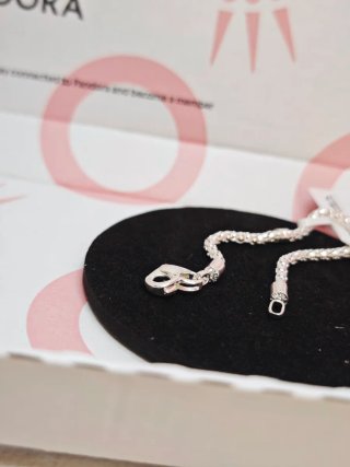 Pulsera Pandora Corazón Engastado 18cm