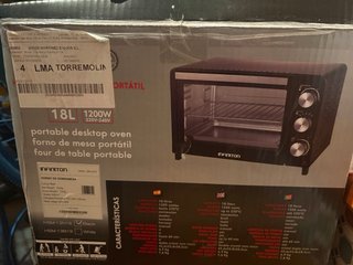 Horno Eléctrico INFINITON 18L 1200W NUEVO