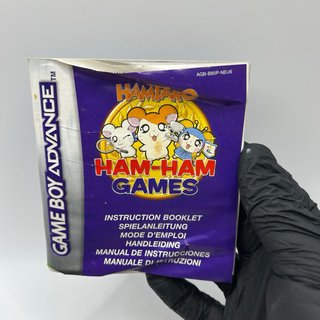 Hamtaro Ham-Ham Games & Heartbreak GBA