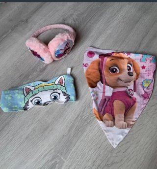 Diadema y orejeras Frozen + bandana Skye