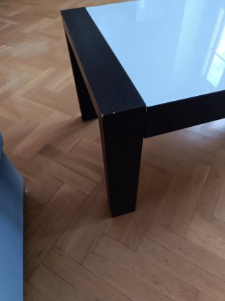 Mesa de centro elevable + mesa auxiliar