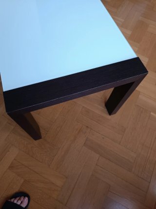 Mesa de centro elevable + mesa auxiliar