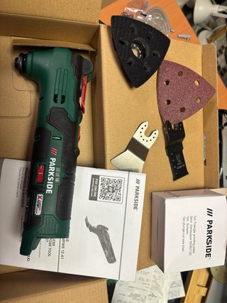 Parkside Ferramenta Multifunções X12V