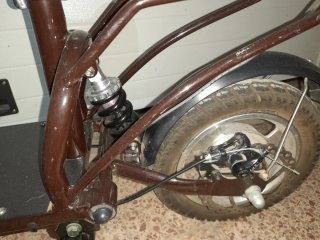 Patinete eléctrico con asiento
