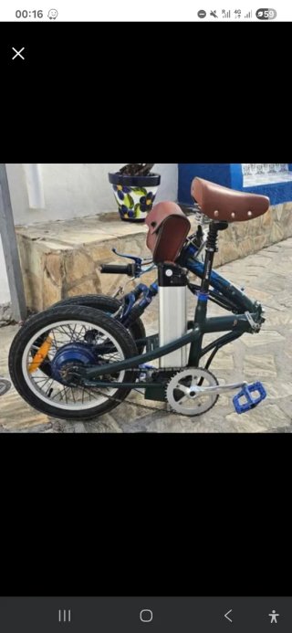 Bicicleta Eléctrica Plegable Vintage Ed. Limitada