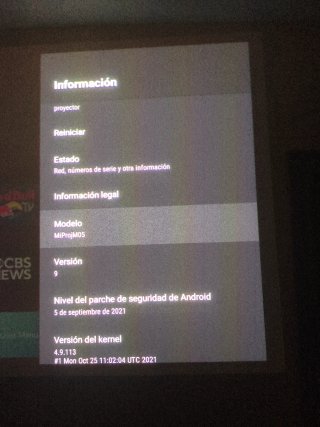 Proyector Xiaomi Compacto Inteligente