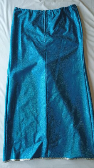 Vestido Danza Vientre Azul