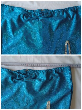 Vestido Danza Vientre Azul