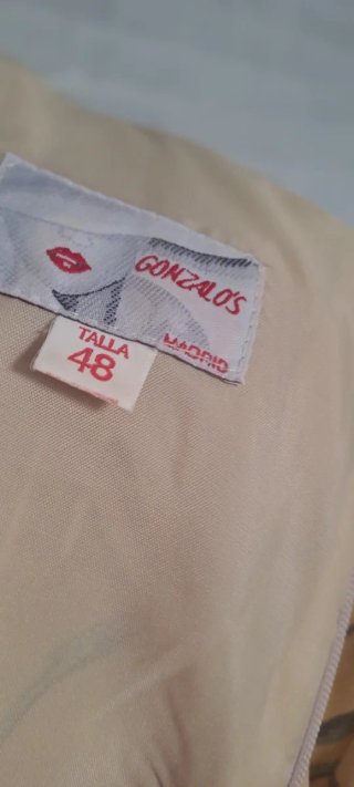Blazer crema T.48