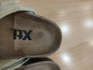 Sandalias Xti plataforma blancas talla 39