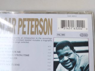 CD Oscar Peterson Verve Jazz Masters 16