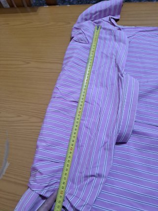 Camisa Burberry Rayas Manga Corta Hombre