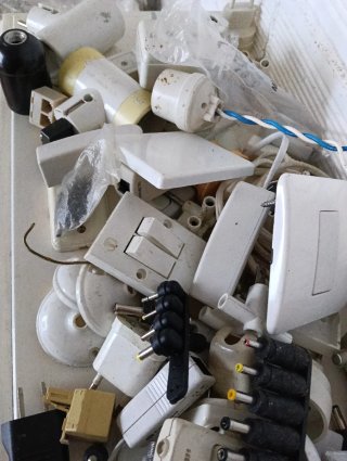 Lote material electricidad