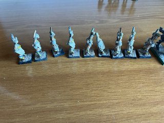 Figuras Warhammer Altos Elfos Leones Blancos