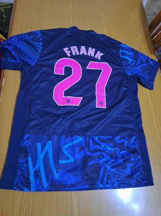 Camiseta Fútbol Nike Azul/Rosa