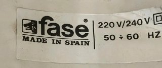 Lámpara Flexo FASE Roja Metálica