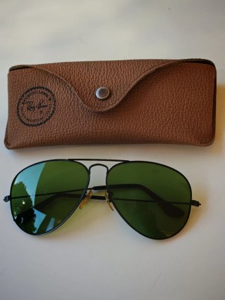 Gafas de sol  Ray-Ban Aviator Negras y Verdes