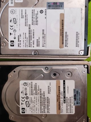 Disco Duro servidor HP 147GB 300GB fibre channel