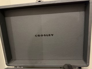 Tocadiscos Crosley Maletín Gris