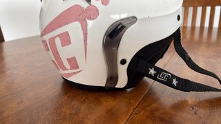 Casco de esquí blanco talla 56