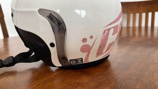 Casco de esquí blanco talla 56