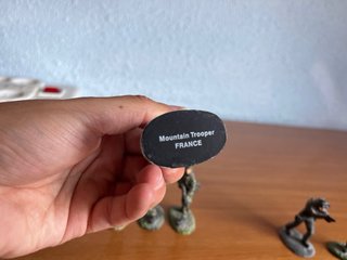 Figuras coleccionista ejército tropas especiales